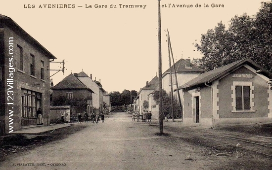 Carte postale de Avenières