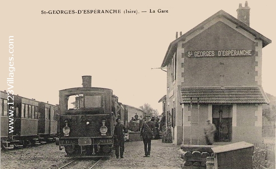 Carte postale de Saint-Georges-d Espéranche