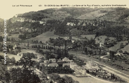 Carte postale de Saint-Denis-lès-Martel