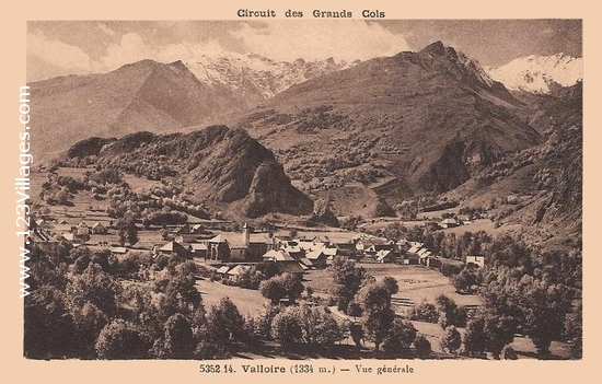 Carte postale de Valloire