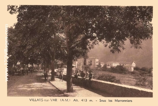 Carte postale de Villars-sur-Var