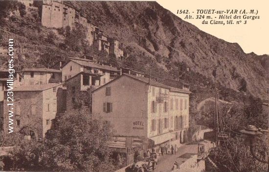Carte postale de Touët-sur-Var