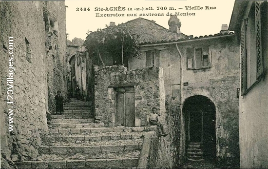 Carte postale de Sainte-Agnès