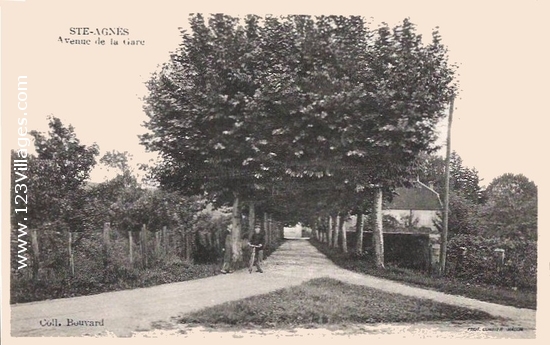 Carte postale de Sainte-Agnès