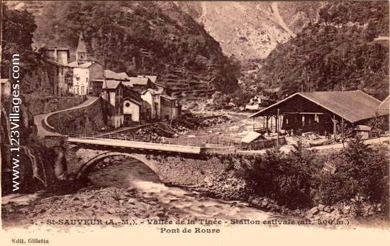Carte postale de Saint-Sauveur-sur-Tinée