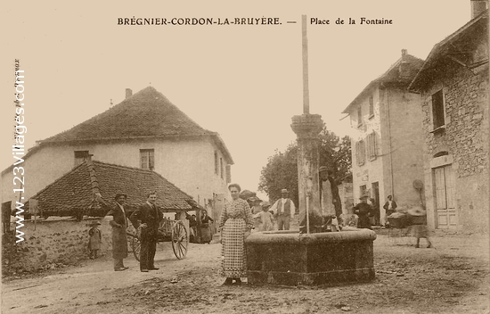 Carte postale de Brégnier-Cordon