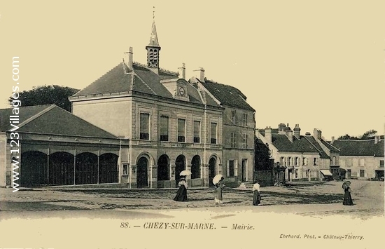 Carte postale de Chézy-sur-Marne