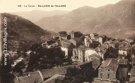 Carte postale de Sainte-Lucie-de-Tallano