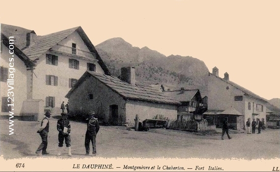Carte postale de Montgenèvre