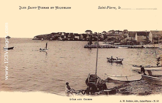 Carte postale de Saint-Pierre