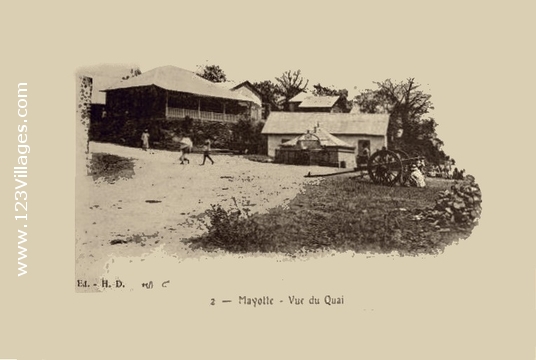 Carte postale de Mayotte