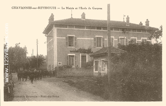 Carte postale de Chavannes-sur-Reyssouze