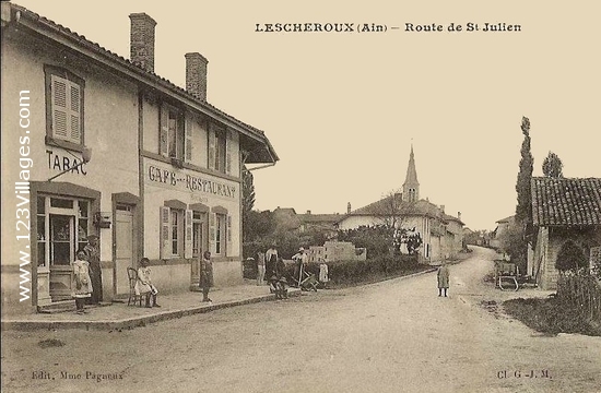 Carte postale de Lescheroux