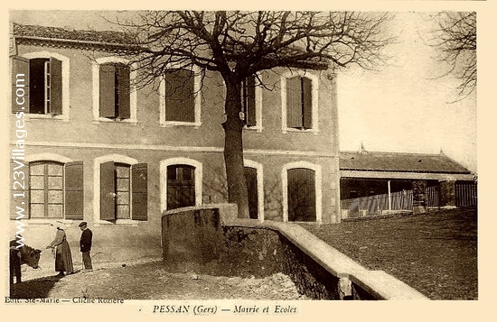 Carte postale de Pessan