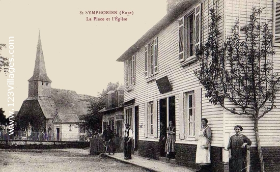 Carte postale de Saint-Symphorien
