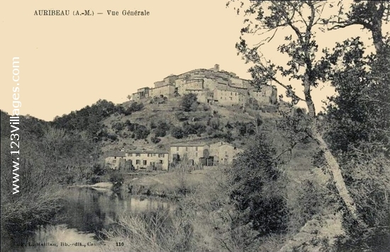 Carte postale de Auribeau-sur-Siagne