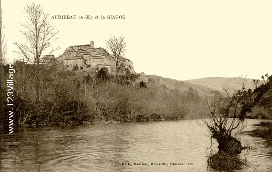 Carte postale de Auribeau-sur-Siagne