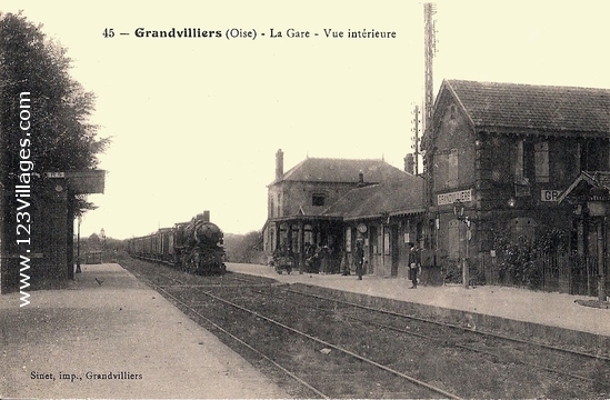 Carte postale de Grandvilliers