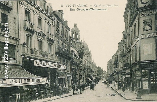 Carte postale de Vichy