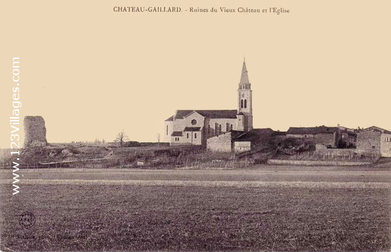 Carte postale de Château-Gaillard