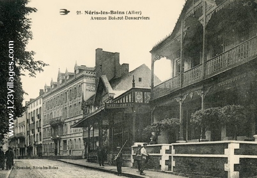 Carte postale de Néris-les-Bains