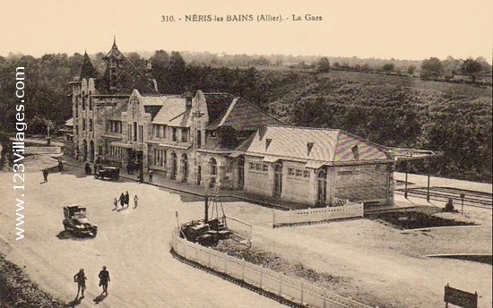 Carte postale de Néris-les-Bains