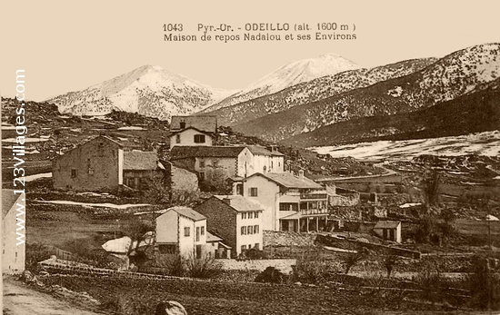 Carte postale de Font-Romeu-Odeillo-Via