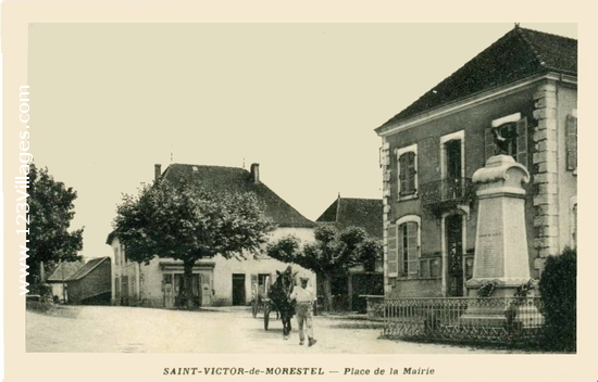 Carte postale de Saint-Victor-de-Morestel