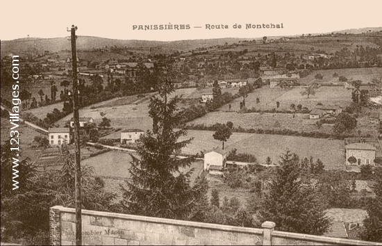 Carte postale de Panissières