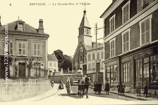 Carte postale de Septeuil