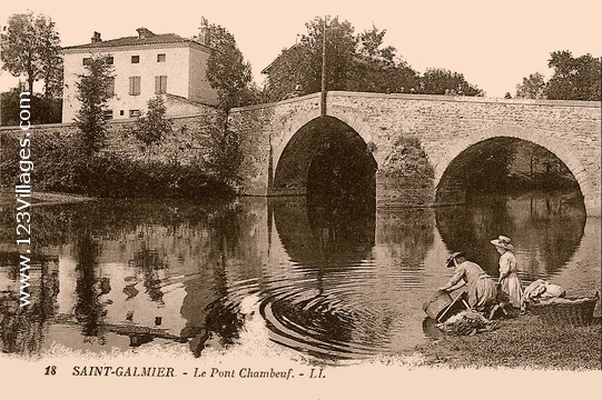 Carte postale de Saint-Galmier