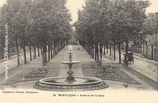 Carte postale de Montluçon