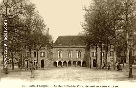 Carte postale de Montluçon