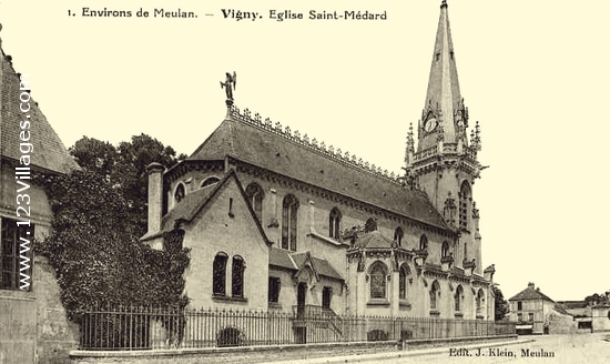 Carte postale de Vigny