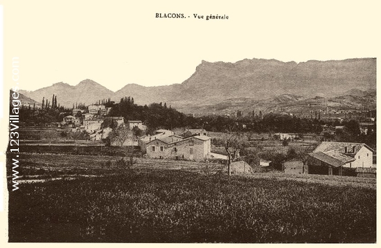Carte postale de Mirabel-et-Blacons