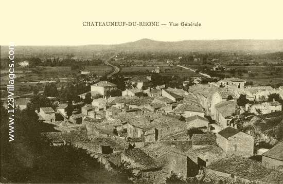 Carte postale de Châteauneuf-du-Rhône
