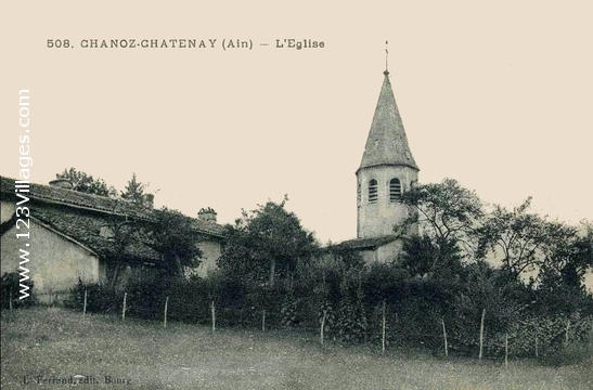 Carte postale de Chanoz-Châtenay