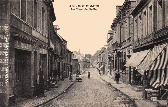 Carte postale de Solesmes