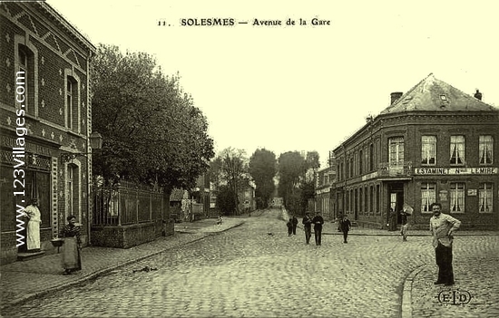 Carte postale de Solesmes