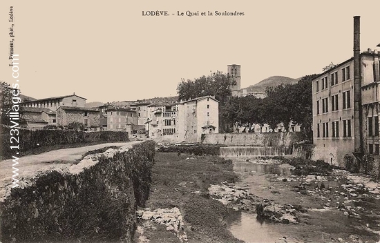Carte postale de Lodève