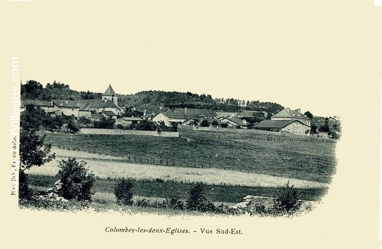 Carte postale de Colombey-les-Deux-Églises