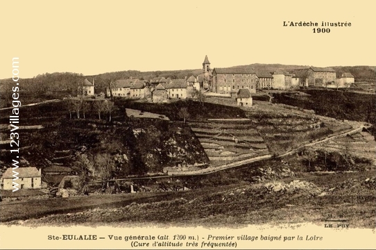 Carte postale de Sainte-Eulalie
