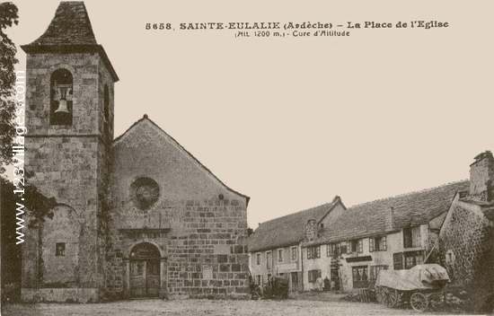 Carte postale de Sainte-Eulalie