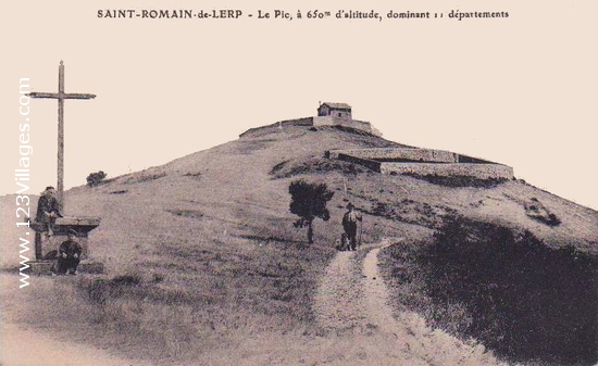 Carte postale de Saint-Romain-de-Lerps