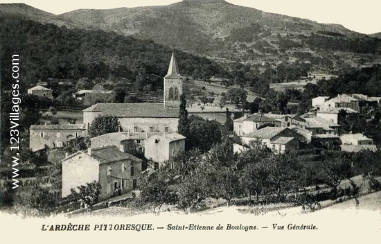 Carte postale de Saint-Étienne-de-Boulogne