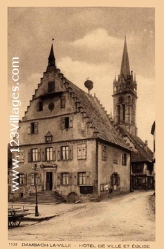 Carte postale de Dambach-la-Ville