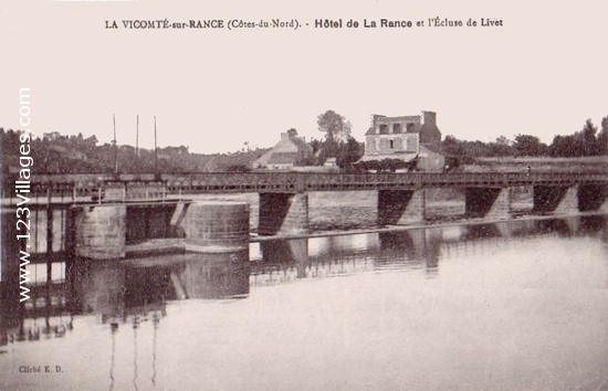 Carte postale de La Vicomté-sur-Rance