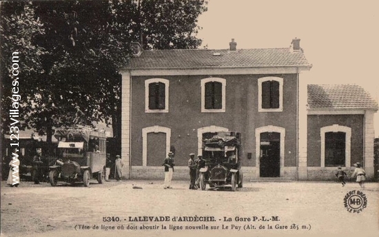 Carte postale de Lalevade-d Ardèche