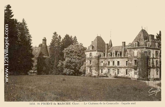 Carte postale de Saint-Priest-la-Marche