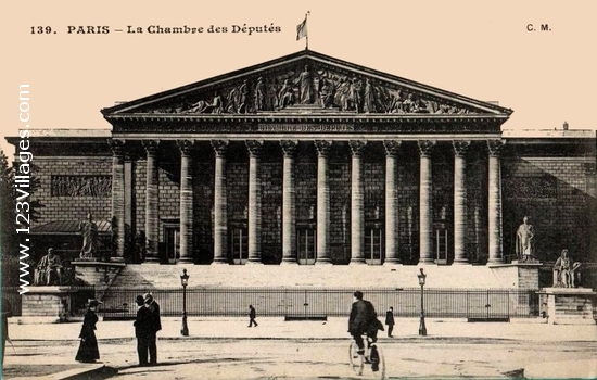 Carte postale de Paris 07ème arrondissement